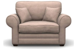 Heart of House Chedworth Fabric Cuddle Chair - Mushroom